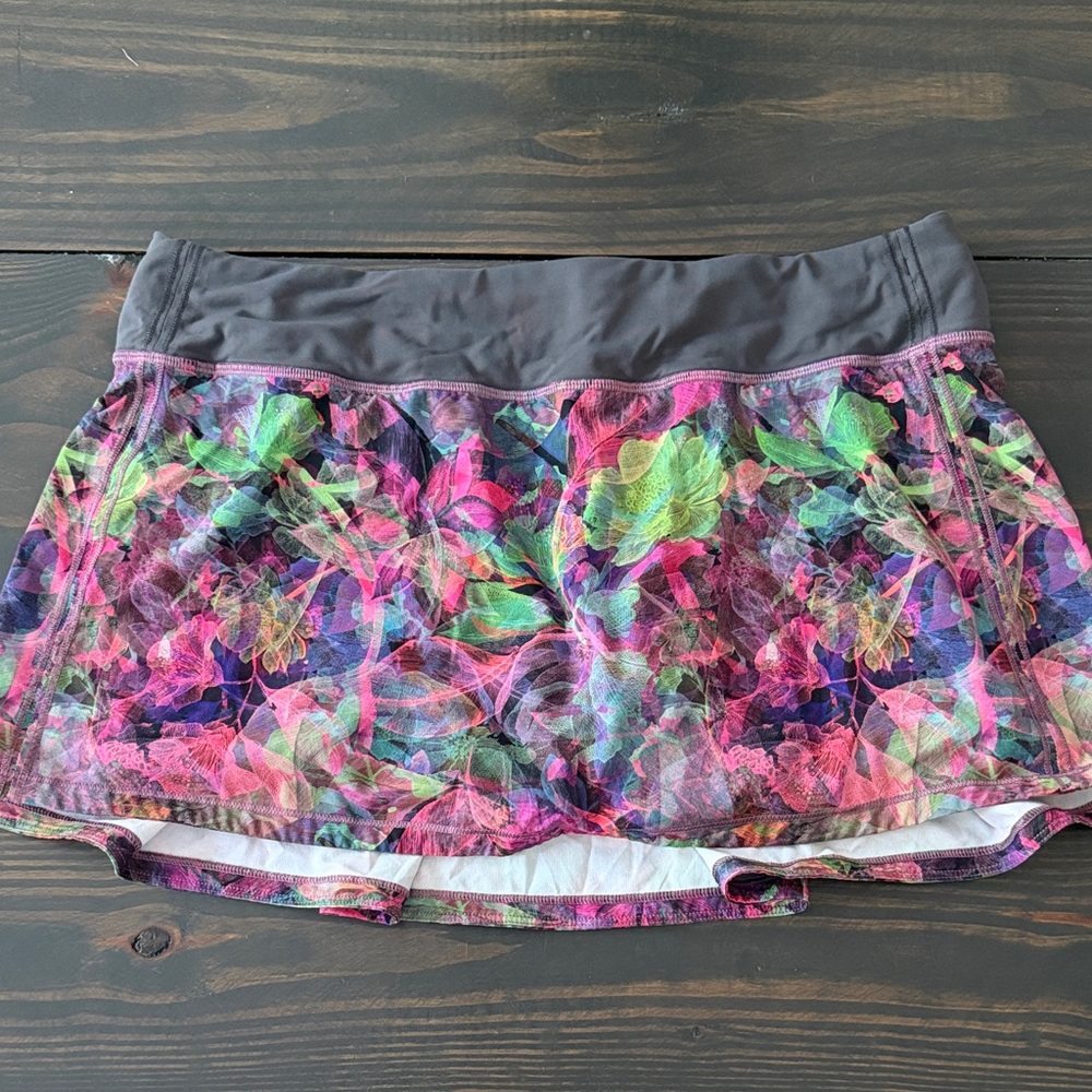 Lululemon Multicolor Tennis Skort